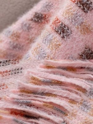 Stylish Casual Animal Open Front Sleeveless Regular Knit Shrug - Image 6