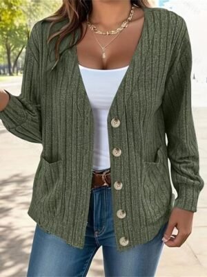 Stylish Regular Fit Plain Long Sleeve Short Jacket - Image 1