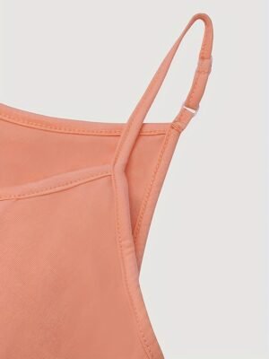 Vacation Regular Plain Round Neck Sleeveless Camisole Tank Top - Image 8