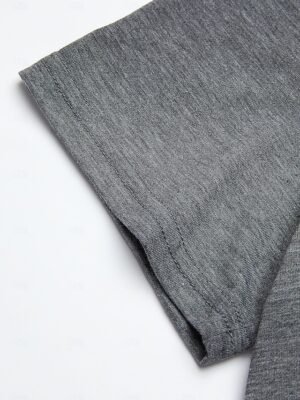 Valentine Regular Heart Print V Neck Short Sleeve T Shirt - Image 17