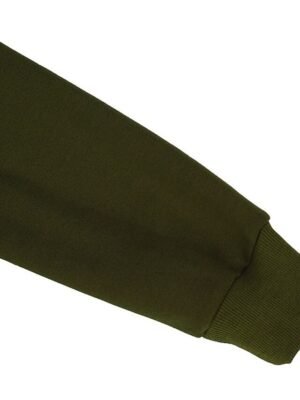 Vintage Relaxed Solid Zip Up Long Sleeve Long Hoodie - Image 10