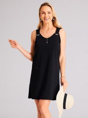 Boho Beach Braided Strap Tan Flat Sandals - Image 9