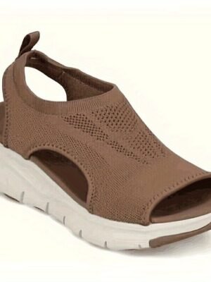 Casual Athletic Open-Toe Navy Blue Sandals - Image 7