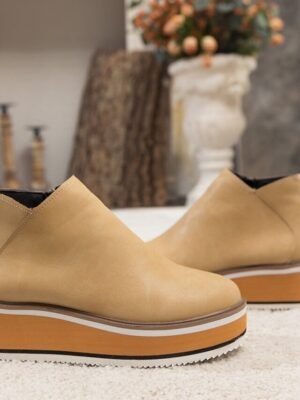 Casual Platform Wedge Ankle Boots - Image 12