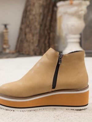 Casual Platform Wedge Ankle Boots - Image 13