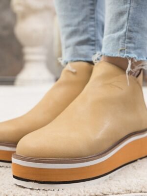 Casual Platform Wedge Ankle Boots - Image 9