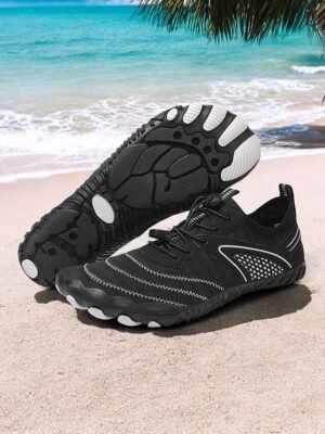 Casual Wide Fit Mesh Round Toe Quick-Dry Sneakers - Image 15