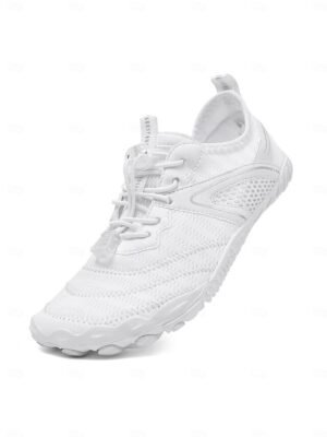 Casual Wide Fit Mesh Round Toe Quick-Dry Sneakers - Image 4