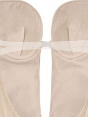 Chic Backless Tummy Control Overbust Bodysuit - Image 8