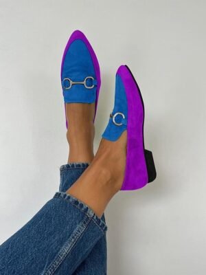 Chic Slip-On Vibrant Pointed Toe Flats - Image 2