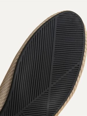 Classic Casual Striped Round Toe Flat Heel Loafer - Image 11