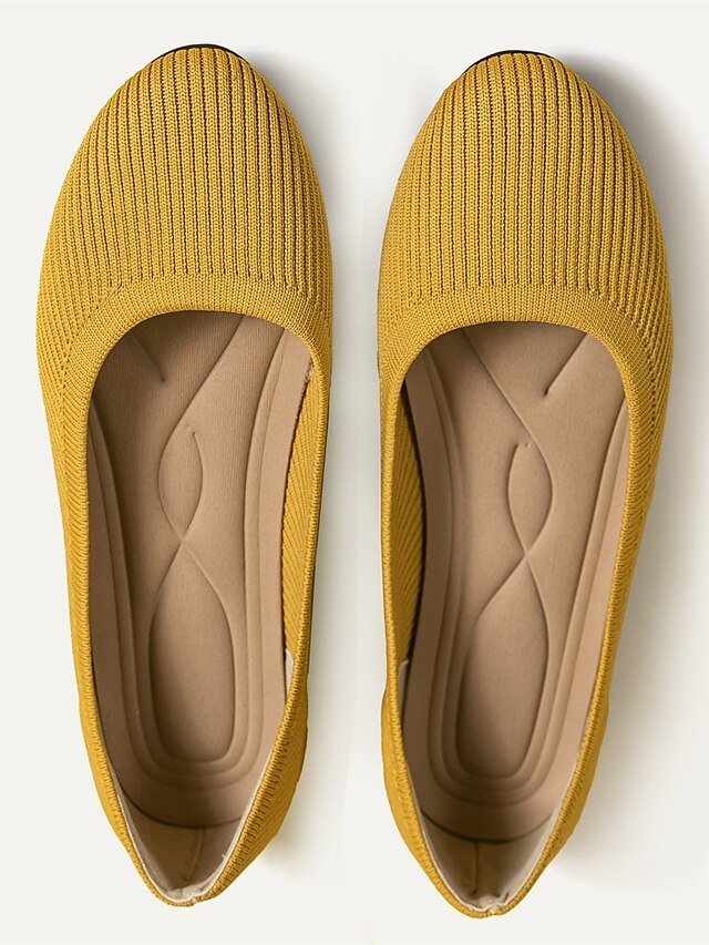 Classic Casual Striped Round Toe Flat Heel Loafer - Image 16