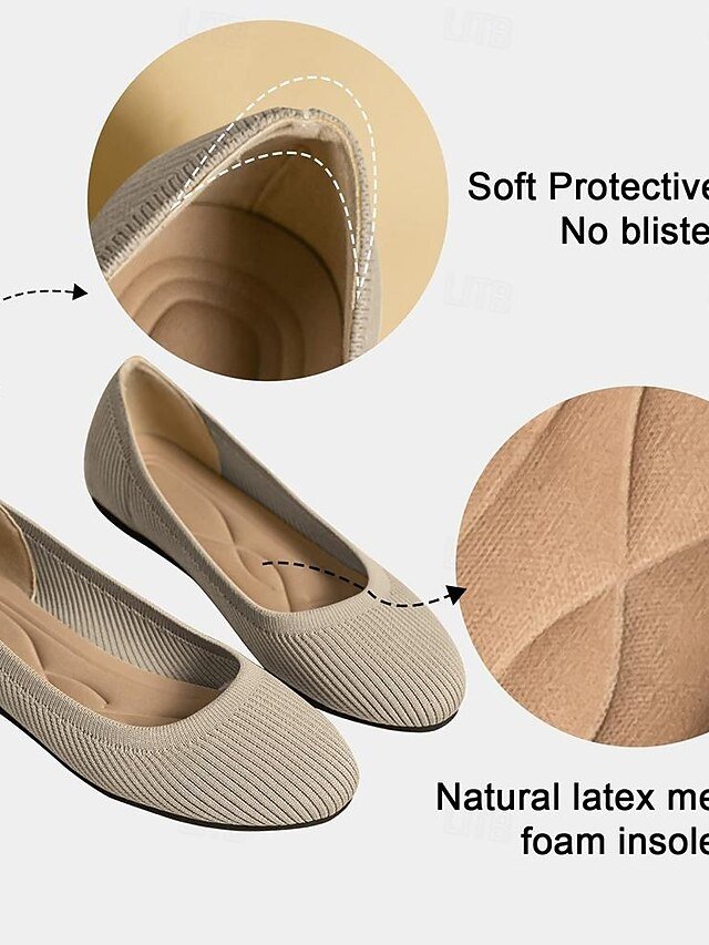 Classic Casual Striped Round Toe Flat Heel Loafer - Image 2