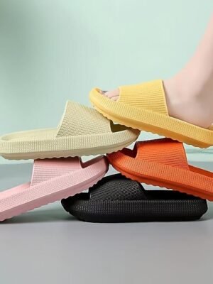 Comfortable Lightweight Antibacterial Memory Foam Non-Slip Indoor/Outdoor Slides - Image 2