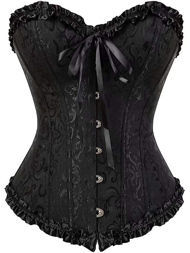 Country Plus Size Abstract Sweetheart Corset - Image 1