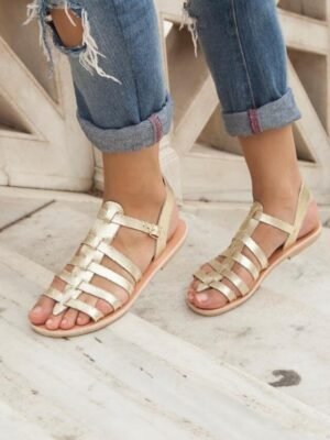 Daily Gladiator Roman Open Toe Flat Sandals - Image 7