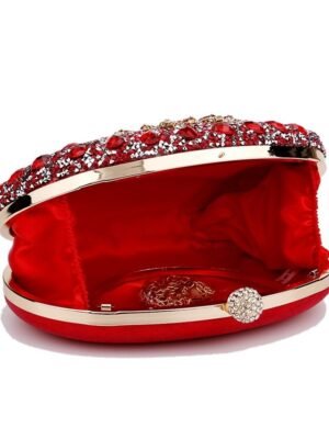 Elegant Blue Rhinestone Slingback Heels - Image 19