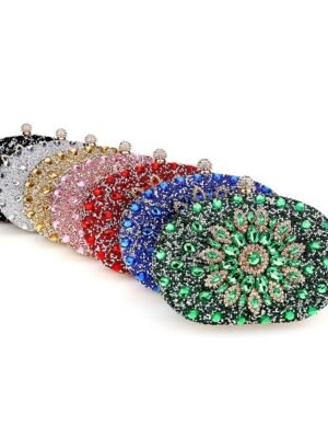 Elegant Blue Rhinestone Slingback Heels - Image 22