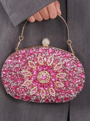 Elegant Blue Rhinestone Slingback Heels - Image 23