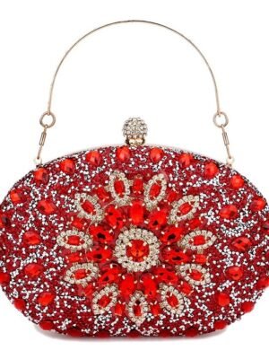 Elegant Blue Rhinestone Slingback Heels - Image 28