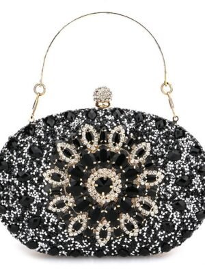 Elegant Blue Rhinestone Slingback Heels - Image 31