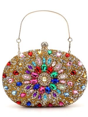 Elegant Blue Rhinestone Slingback Heels - Image 38