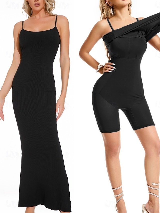 Elegant Shaping Solid Mesh Shapewear Panty - Image 1