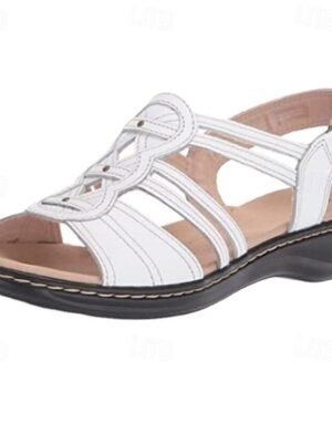 Everyday Strappy Open-Toe Adjustable Comfort Sandals - Image 2