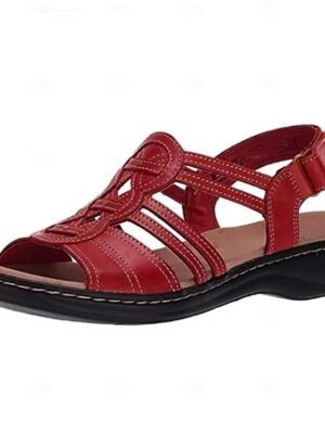 Everyday Strappy Open-Toe Adjustable Comfort Sandals - Image 5