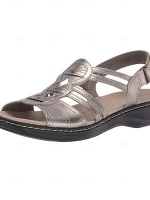 Everyday Strappy Open-Toe Adjustable Comfort Sandals - Image 9