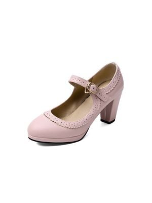 Fashion Sexy Faux Leather Stiletto Heel Round Toe Winter Boots - Image 13