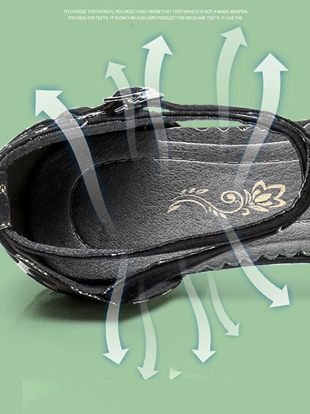 Leopard Print Mesh Strap Dance Shoes - Image 5