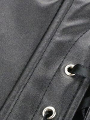 Party Fit Pure Colour Bandeau Sleeveless Backless Corset - Image 6