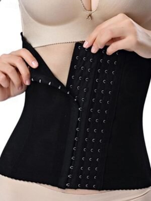 Simple Adjustable Pure Colour Home Waist Trainer - Image 12