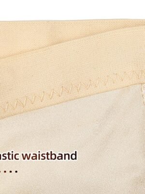 Solid Colour Seamless Tummy Control Shapewear - Image 4