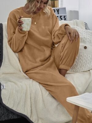 Sport Comfort Pure Long Sleeve Hoodie Pant Set - Image 7