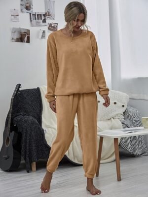 Sport Comfort Pure Long Sleeve Hoodie Pant Set - Image 8