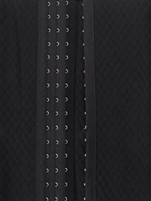 Sport Plus Size Solid Colour Hook & Eye Waist Trainer - Image 4