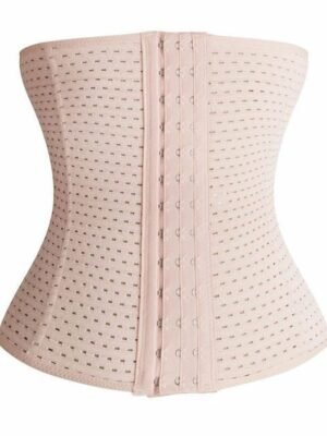 Sport Plus Size Solid Hook & Eye Waist Trainer - Image 9
