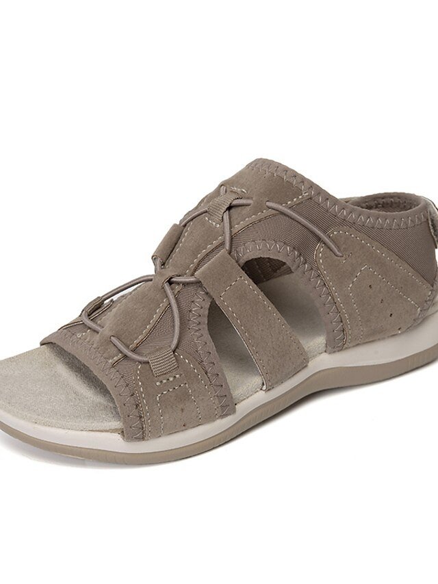 Sporty Adjustable Velcro Lightweight Summer Walking Sandals - Image 10