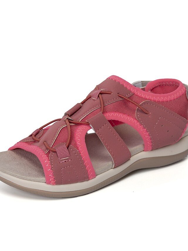 Sporty Adjustable Velcro Lightweight Summer Walking Sandals - Image 6