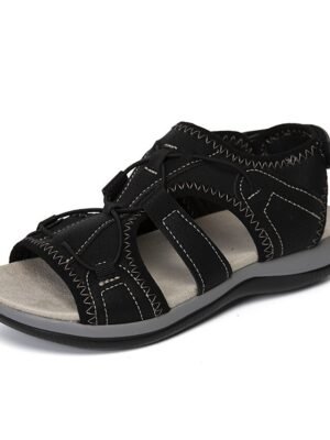Sporty Adjustable Velcro Lightweight Summer Walking Sandals - Image 9