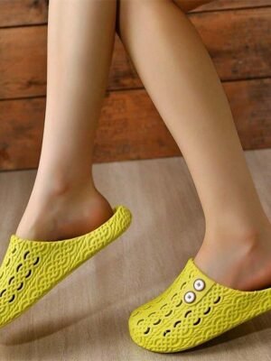 Stylish Slip-On Adjustable Button Shoes - Image 13