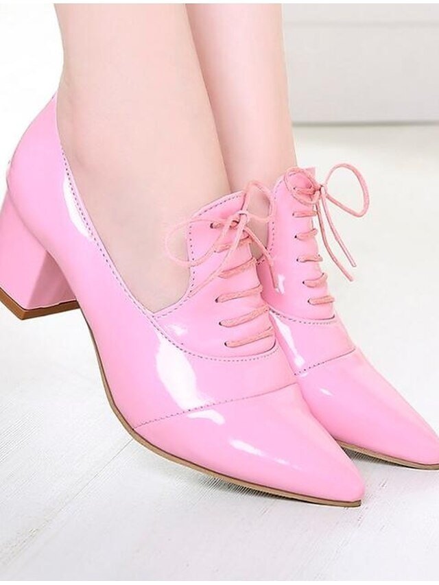 Summer Strappy Lace-up Block Heel Comfort Sandals - Image 2
