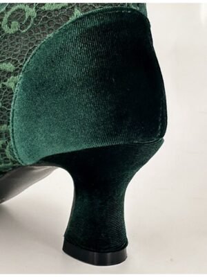 Victorian Ankle Lace Round Toe Boots - Image 3