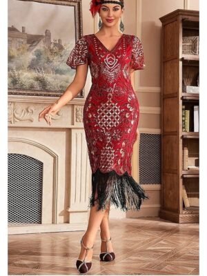 Vintage Retro-Inspired T-Strap Round Toe Heels - Image 15