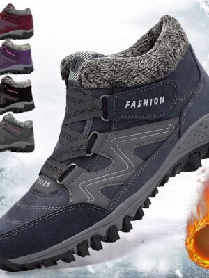 Waterproof Insulated Fleece Lined Hiking Boots - Image 1