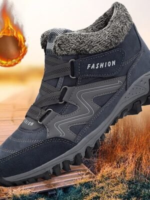 Waterproof Insulated Fleece Lined Hiking Boots - Image 2