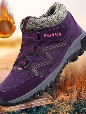 Waterproof Insulated Fleece Lined Hiking Boots - Image 21