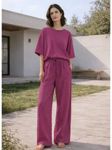 15-linen-women-s-linen-sets-linen-blend-rose-red-10